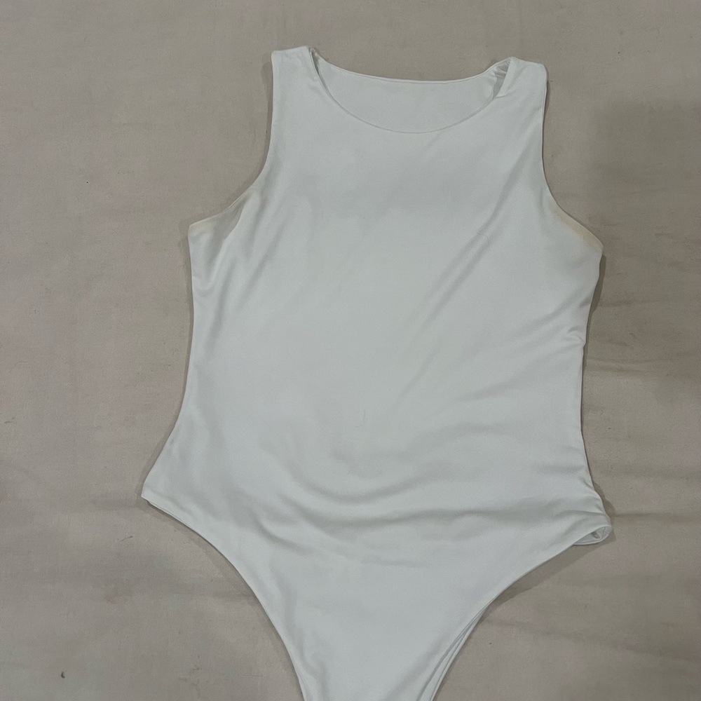 Amazon Women's White Bodysuit